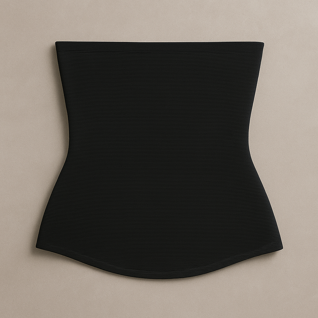 Gaine taille haute amincissante en tissu élastique avec soutien dorsal