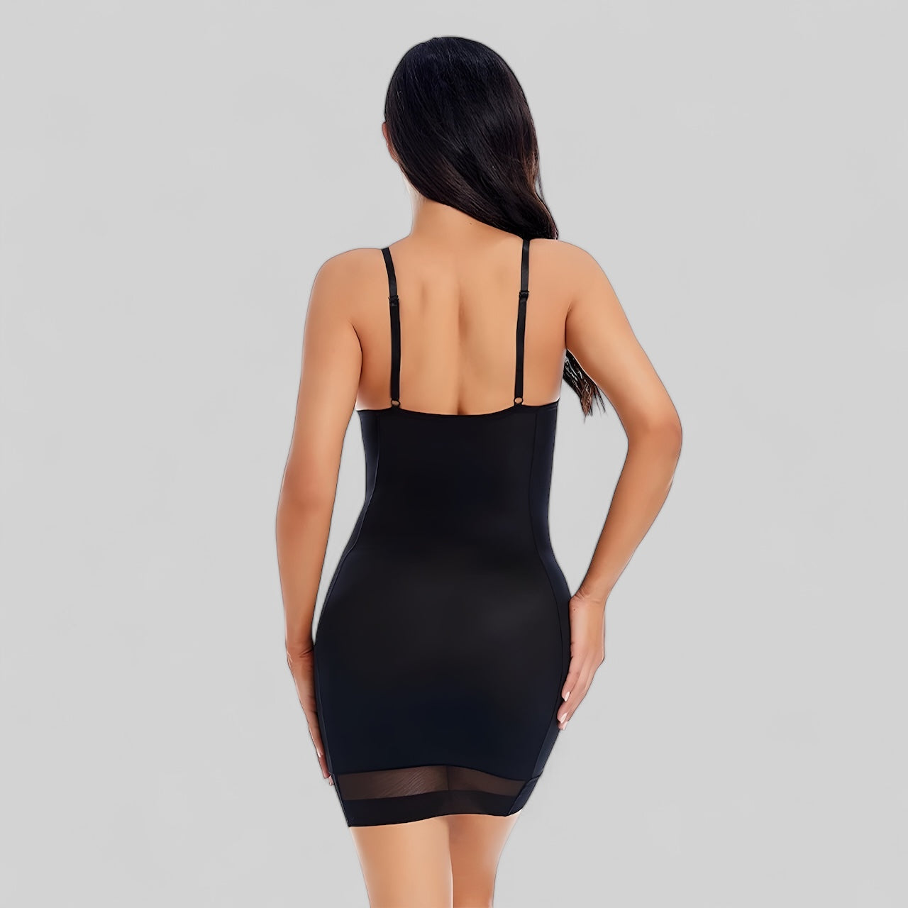 Robe gainante femme avec soutien-gorge intégré