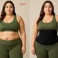 Gaine taille haute amincissante en tissu élastique avec soutien dorsal