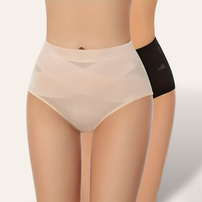 Culotte sculptante gainante taille haute pack 2 pièces