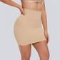 Jupe gainante taille haute effet sculptant pour femme