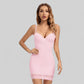 Robe gainante femme avec soutien-gorge intégré - Rose / S