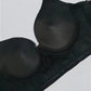 Soutien-gorge bralette strass argent femme soirée chic