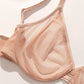 Soutien-gorge satiné sans couture avec armatures
