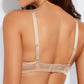 Soutien-gorge satiné sans couture avec armatures