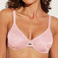 Soutien-gorge satiné sans couture avec armatures